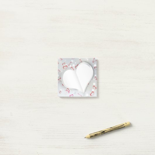 Modern vouwpapier - Post-it® notes (Op bureau)