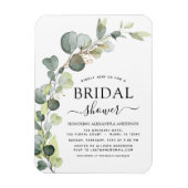 Modern Vrijgezellenfeest Botanische Eucalyptus Boh Magneet (Verticaal)