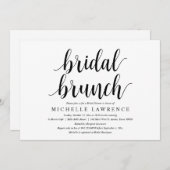 Modern Vrijgezellenfeest Brunch Celebration Kaart (Voorkant / Achterkant)