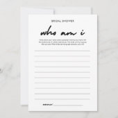 Modern Vrijgezellenfeest Memory Game Kaart (Voorkant)