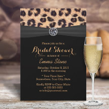 Modern Vrijgezellenfeest met zwarte ribbon Diamond