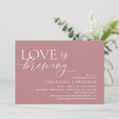 Modern Vrijgezellenfeest Party, Love is Brouwerij  Kaart (Staand voorkant)