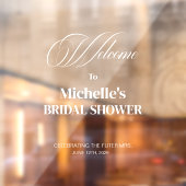 Modern Vrijgezellenfeest Welkom Mirror Decal Sign (Vel 2)