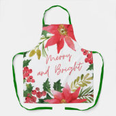 Modern vrolijk en helder script schort (Voorkant)