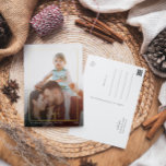Modern vrolijk kerstscript | Foto Gold omgevormd Folie Feestdagen Briefkaart<br><div class="desc">Dit moderne leuke kerstscript | omlijst folie vakantie briefkaart is ideaal voor uw minimalistische shabby chic boho white and gold vakantion groet. De minimale witte handgeschreven kalligrafie is delicaat en robuust, terwijl het klasje en elegant blijft. Het ontwerp weerspiegelt een eenvoudige, volledig witte winterdag en roept herinneringen op aan een...</div>