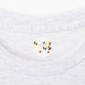 Modern, vrolijk ontwerp van Happy Thanksgiving Labels (Aangebracht)