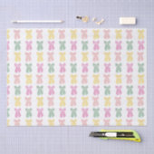 Modern Vrouwelijk Coquette Haar Bow Patroon Tissuepapier (Craft)