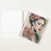 Modern vrouwelijk planner (Display)