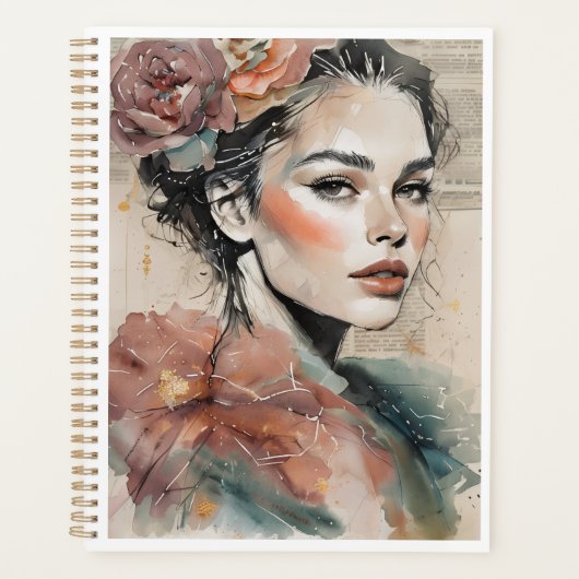 Modern vrouwelijk planner (Voorkant)