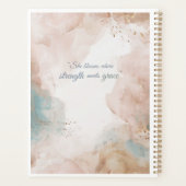 Modern vrouwelijk planner (Achterkant)