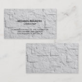 Modern Wall Brick Consultant Visitekaartje (Voorkant / Achterkant)