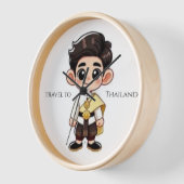 Modern Wall Clock – Silent Non-Ticking Design for  (Hoek)