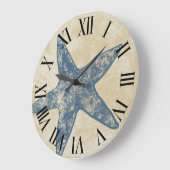 Modern Wall Clock - Starfish Clock Grote Klok (Hoek)
