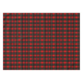Modern Wallace Red Scottish Tartan Plaid Pattern Tafelkleed (Voorkant (Horizontaal))
