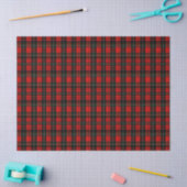 Modern Wallace Red Scottish Tartan Plaid Pattern Tissuepapier (Craft)
