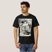 "Modern Warfare" inkt tekening T-shirt (Voorkant volledig)