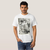 "Modern Warfare"-inkttekening T-shirt (Voorkant volledig)