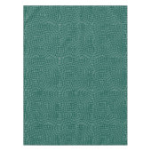 Modern Warped Grid | Minimalist Fluid Geometric Tafelkleed (Voorkant)