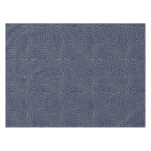 Modern Warped Grid | Minimalist Fluid Geometric Tafelkleed (Voorkant (Horizontaal))