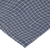 Modern Warped Grid | Minimalist Fluid Geometric Tafelkleed (Gekanteld)