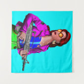 Modern Warrior Wandkleed (Voorkant (horizontaal))