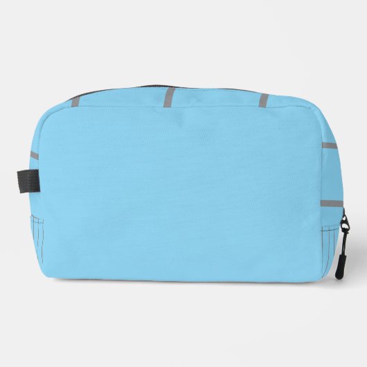 Modern WashedBlue Travel ToiletryBag Toilettasje (Voorkant)