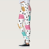 Modern Washi-tapeontwerp Leggings (Links)