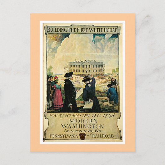 Modern Washington Briefkaart (Voorkant)