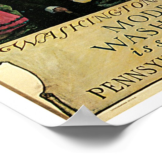 Modern Washington Poster (Hoek)