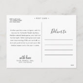 Modern Wat een jaar Wit 3 Fotocollage Feestdagenkaart (Achterkant)