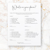 Modern Wat is er op uw telefoon Vrijgezellenfeest 