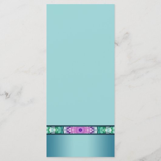 Modern Water Lily mandala (Achterkant)