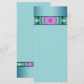 Modern Water Lily mandala (Voorkant / Achterkant)