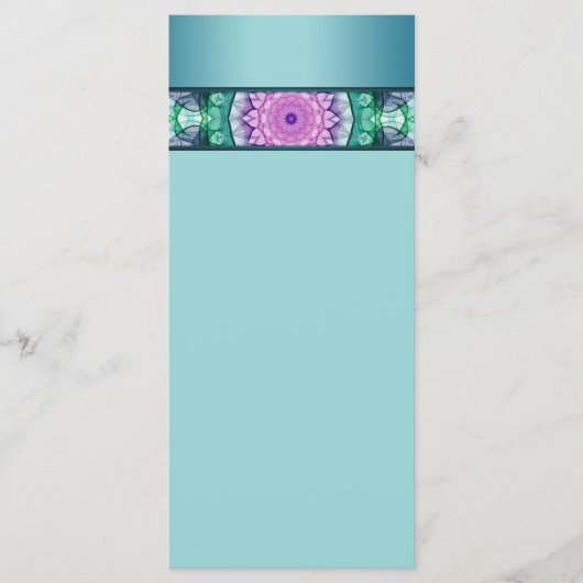 Modern Water Lily mandala (Voorkant)