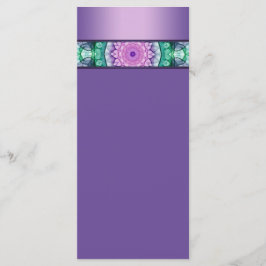 Modern Water Lily mandala