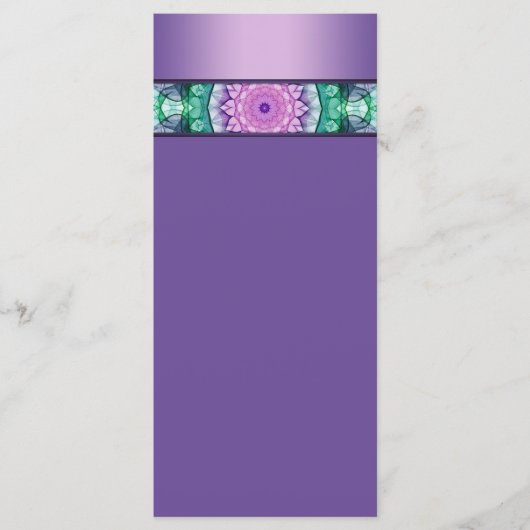 Modern Water Lily mandala (Voorkant)