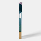 Modern Watercolor Abstract Monogram Case-Mate iPhone Case (Achterkant / Rechts)