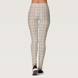 Modern Watercolor Bloem Patroon Leggings