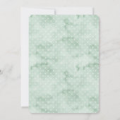 Modern Watercolor Easter Dinner Invitation Kaart (Achterkant)