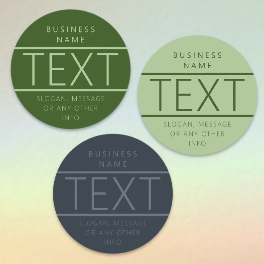 Modern waterdicht product labels