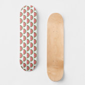 Modern Watermeloen Slice Pattern Persoonlijk Skateboard (Voorkant)
