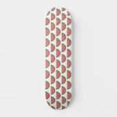 Modern Watermeloen Slice Pattern Persoonlijk Skateboard (Voorkant)