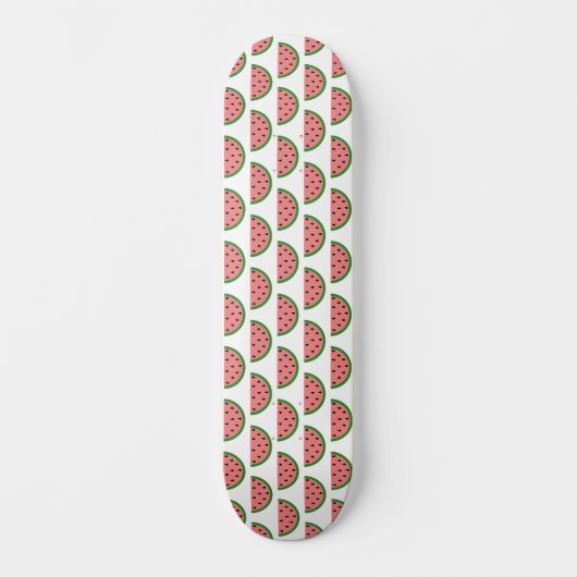 Modern Watermeloen Slice Pattern Persoonlijk Skateboard (Voorkant)