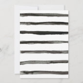 Modern Watermelon Birthday Party Invitation Kaart (Achterkant)