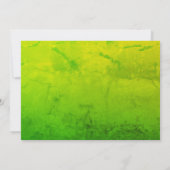 Modern Watermelon Birthday Party Invitation Kaart (Achterkant)