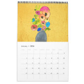 Modern Waterverf Art kalender door Sacha Grossel (Jan 2026)