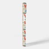 Modern Waterverf bloempatroon Case-Mate iPhone Case (Achterkant / Rechts)