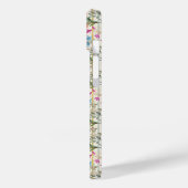 Modern Waterverf bloempatroon Case-Mate iPhone Case (Achterkant / Links)