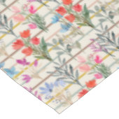 Modern Waterverf bloempatroon Tafelkleed (Gekanteld)