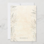 modern waterverf floral Vrijgezellenfeest Invite Kaart (Achterkant)